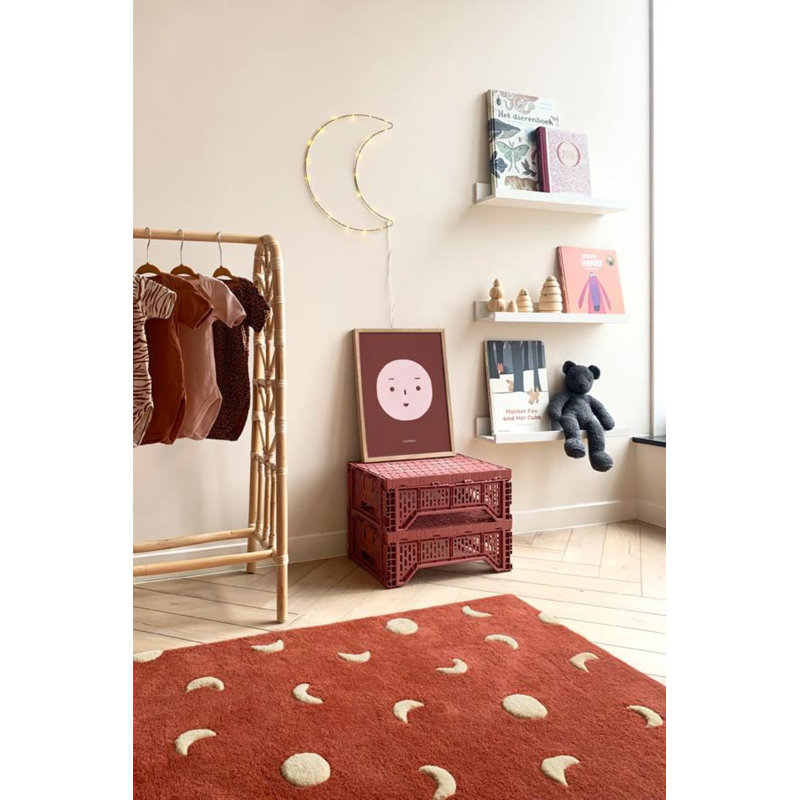 Rug Moons, Rectangle 3'11.24" x 5'10.87"