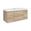 Meuble-lavabo simple avec plateau Makkiyah-522069171