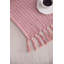 Jeté 50x60 "en coton rose avec pampilles-132945416