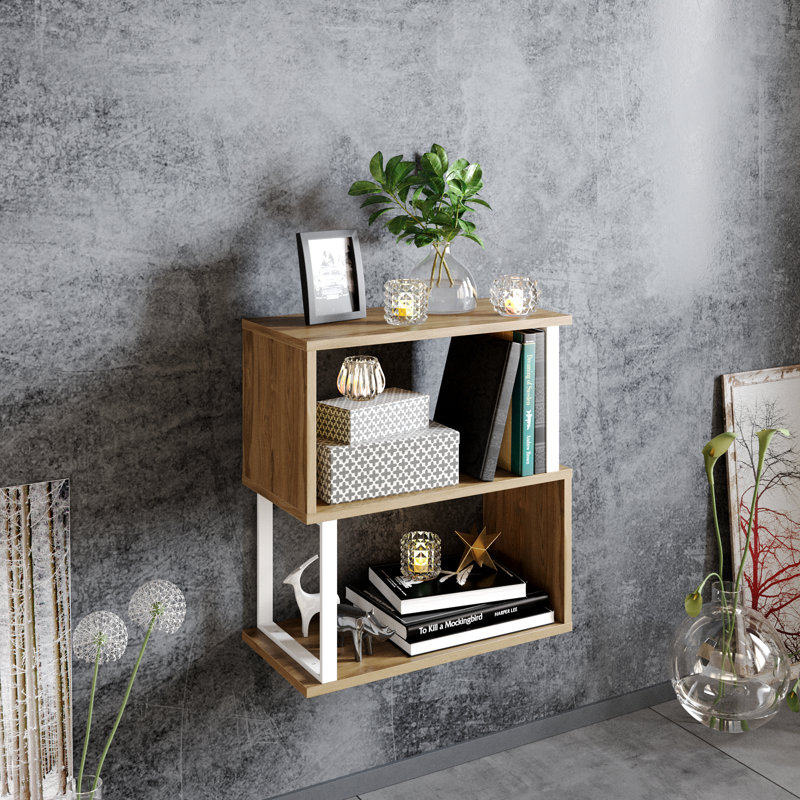 Hawtree End Table, Oak/Black