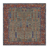 Burano Hand Knotted Wool Floral Area Rug