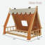 Lit maison avec tente et lumière-1083048130-1083048129