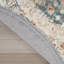 Tapis médaillon vert / ivoire Kawamoto-409300899