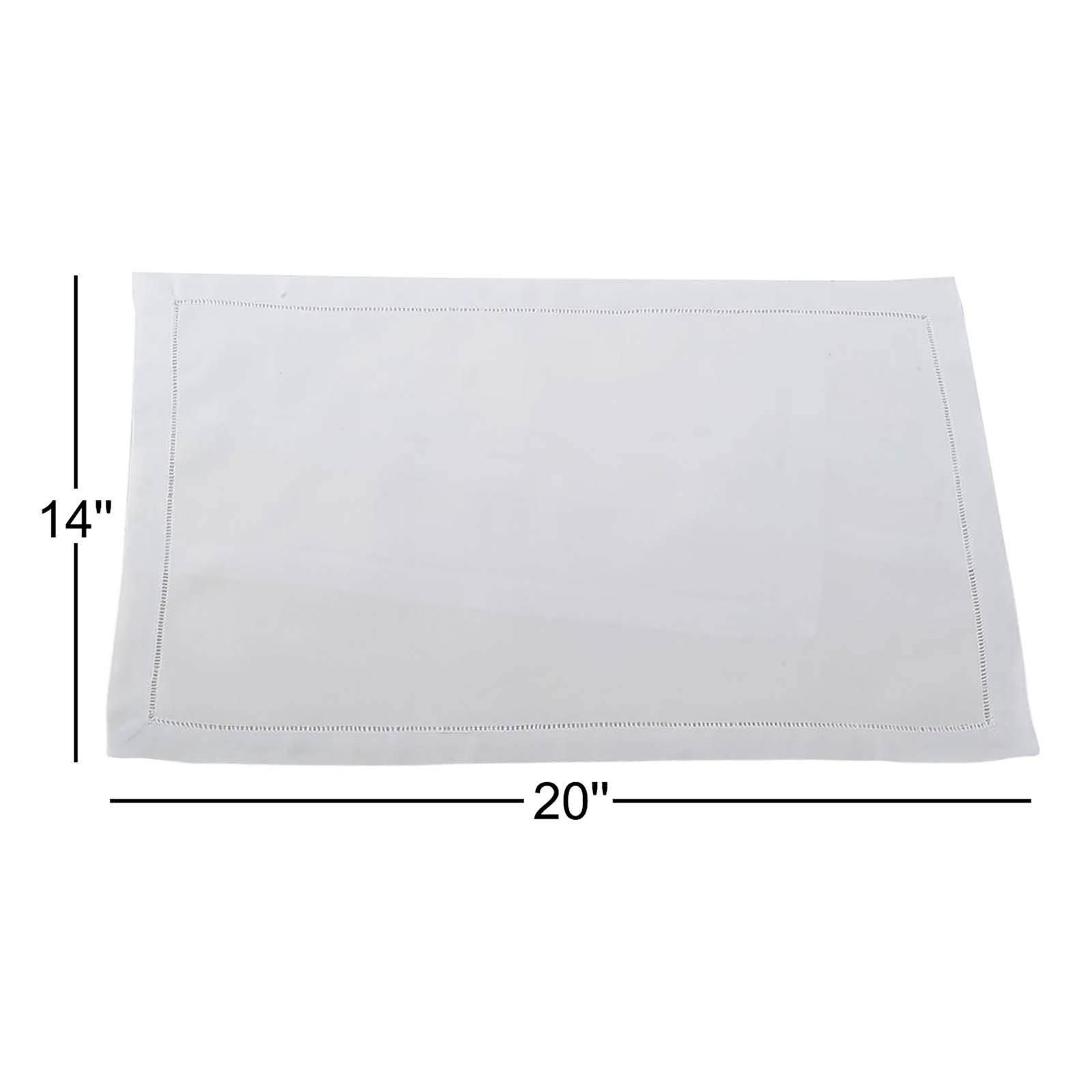 Gelder Linen Placemat, White