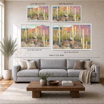 High Desert I par Julia Purinton - Impression sur toile