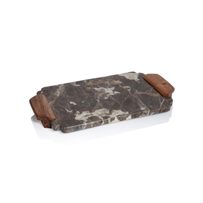 Mocha Marble Charcuterie Tray / Serving Board