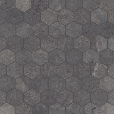 Burlington 2" Hexagon Porcelain Mosaic