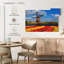 Vanna, tulipes et moulin à vent hollandais-108735709