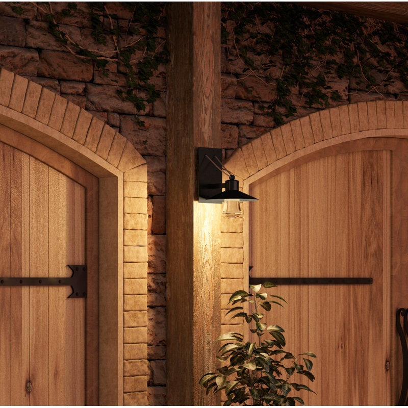 Saheli Aluminum LED Wall Light, 17" H x 14" W x 16" D