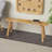Mango Wood Handmade Traditional Brown Bench-39052691