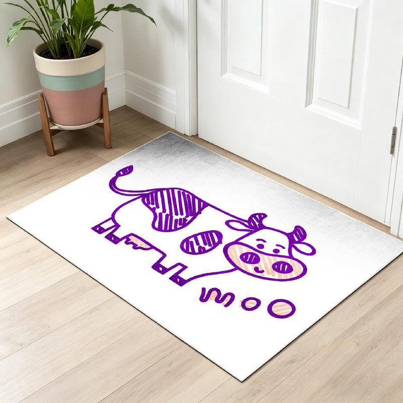 Tapis lavable à la machine Clear Art, Rectangle 32 po x 47 po