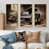 Cadre flottant doré