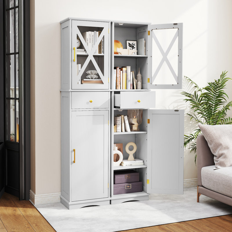 MDF Freestanding Bathroom Cabinet