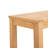 Solid Teak Wood Slatted Outdoor Bench