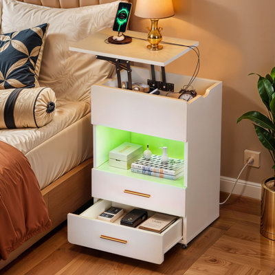 Lift Top Nightstand