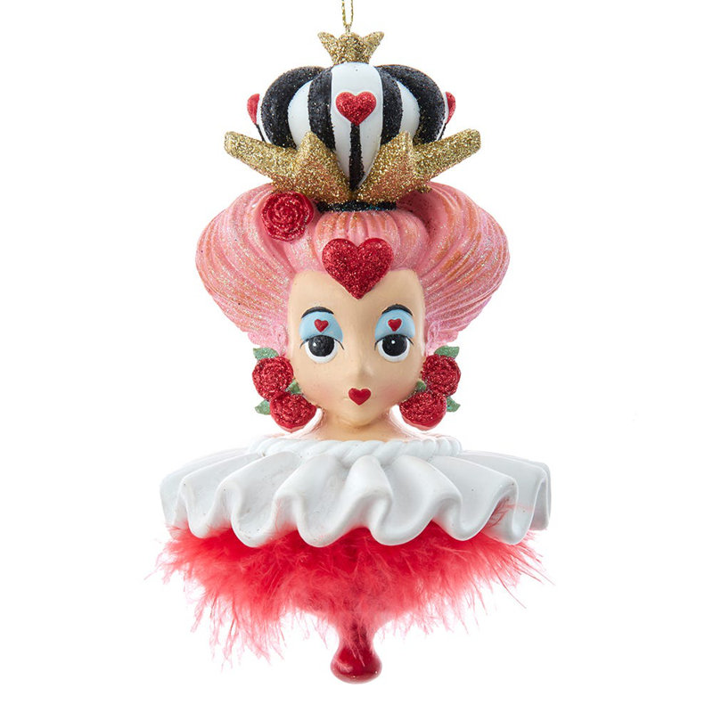 Ornement «Queen of Hearts» Hollywood Hats