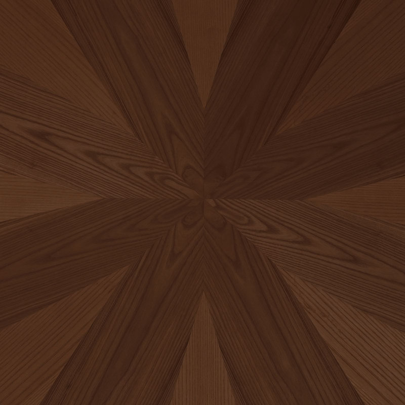 70.8"W Oval Solid Wood Base Dining Table, Dark Walnut