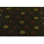 Tapis de zone en laine vert 4 pi x 4 pi 3 po one-of-kind-noué la main Earley