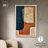 Blue And Cream II Canvas Midcentury Abstract Wall Art by Art Remedy-104321606-111664730