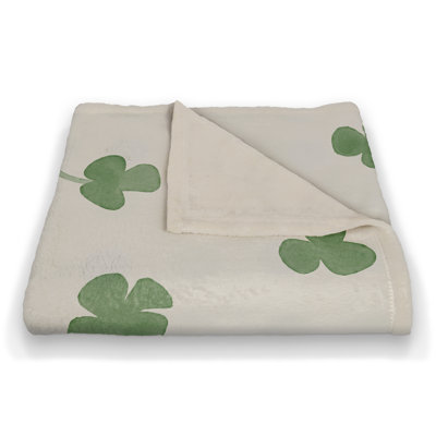  Jeté polaire minuscule Shamrock