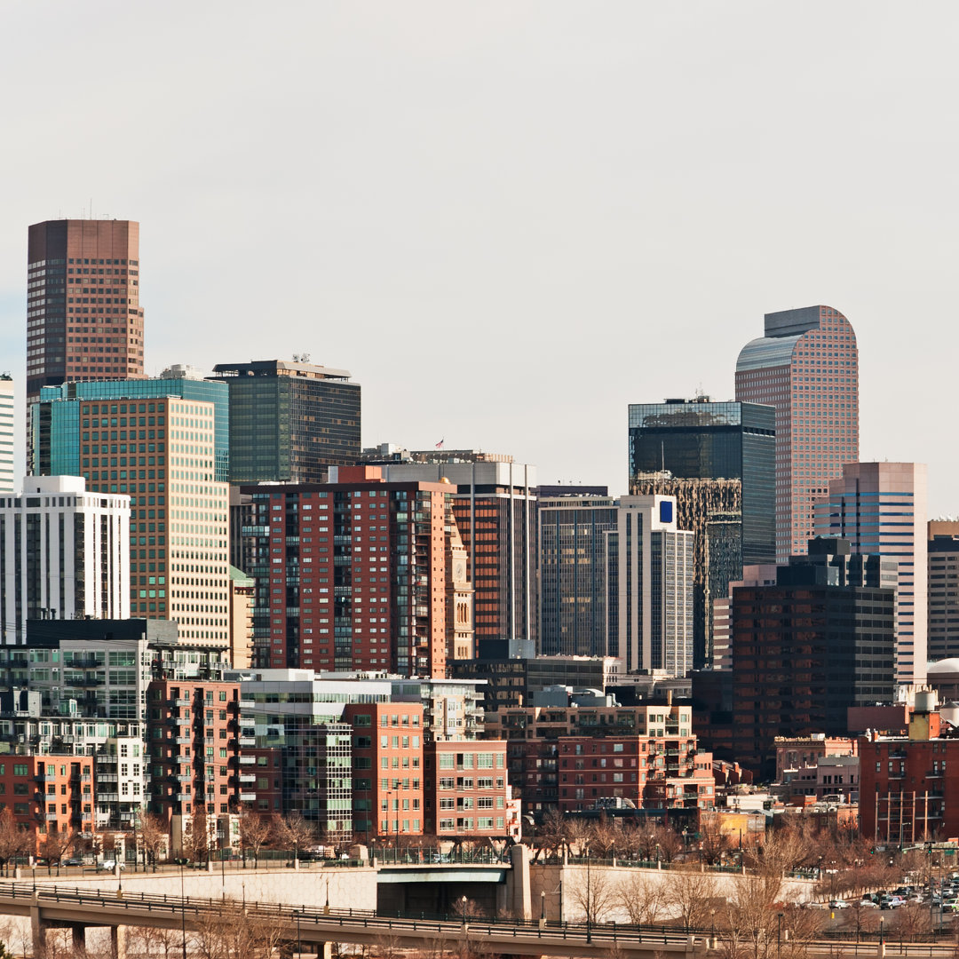 Leinwandbild Denver Colorado Downtown von Rcarner