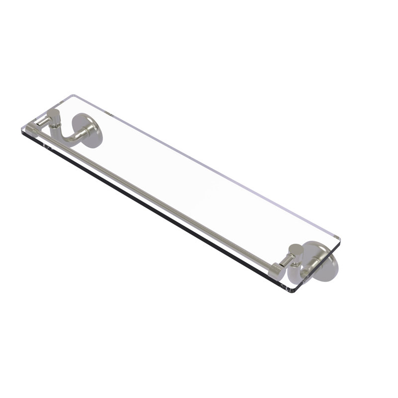 Tioga Accent Shelf, Satin Nickel