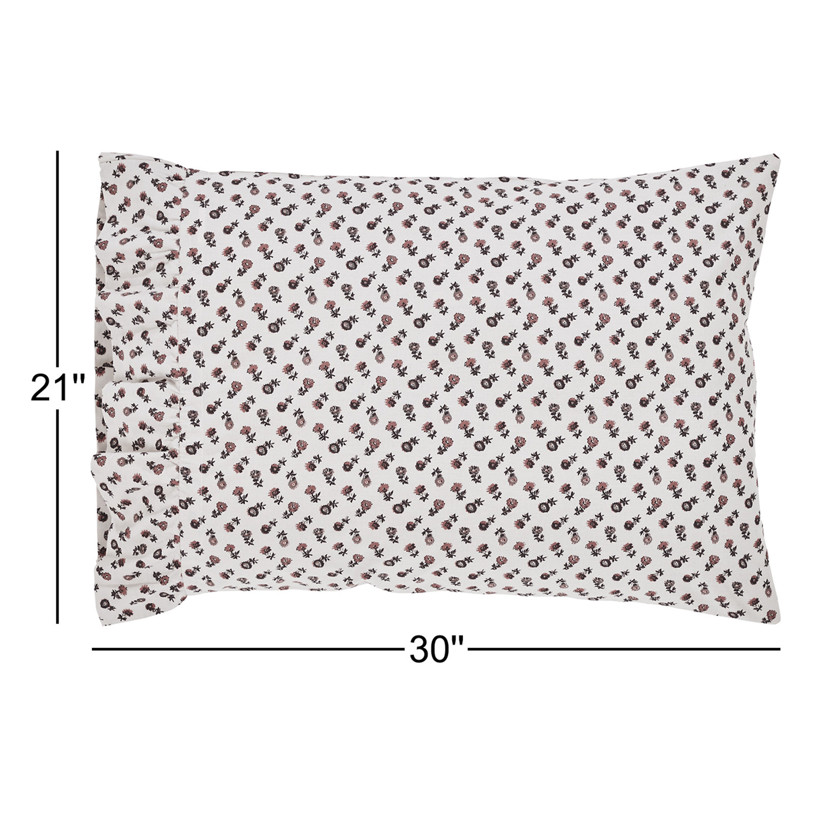 Fitzgerald Cotton Pillowcase, Standard
