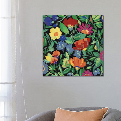 Jamaican Garden by Kim Parker - Wrapped Canvas Print