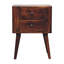 Aguiluz 45cm W Solid Wood Bedside Table