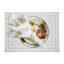 White Rectangle Shine Placemats