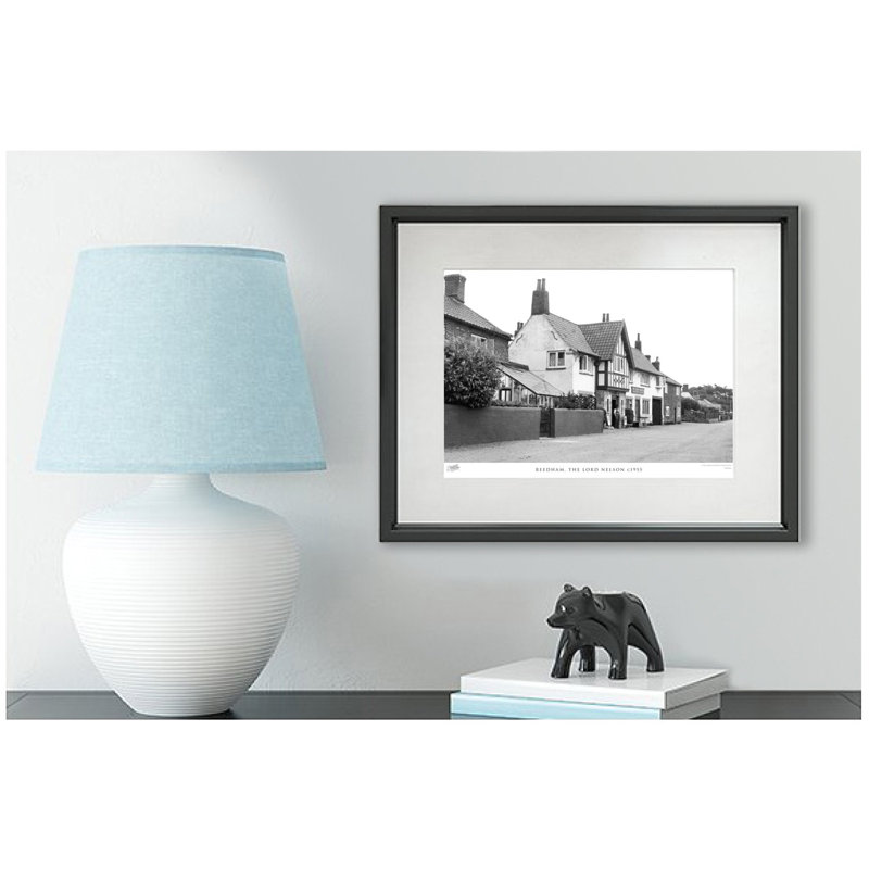 Reedham, The Lord Nelson C1955 by Francis Frith - Single Picture Frame Print, 40cm H x 50cm W x 2.3cm D