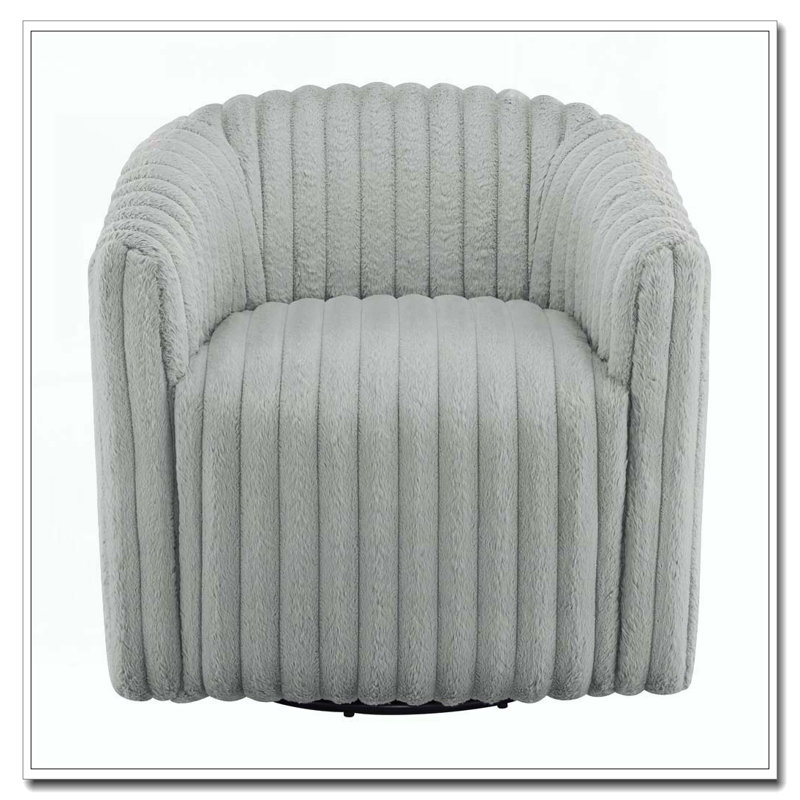 Fauteuil demi-tonneau pivotant Plush