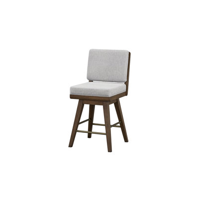 Latte Swivel  Counter Stool - Avenger Pumise (Set Of 2)