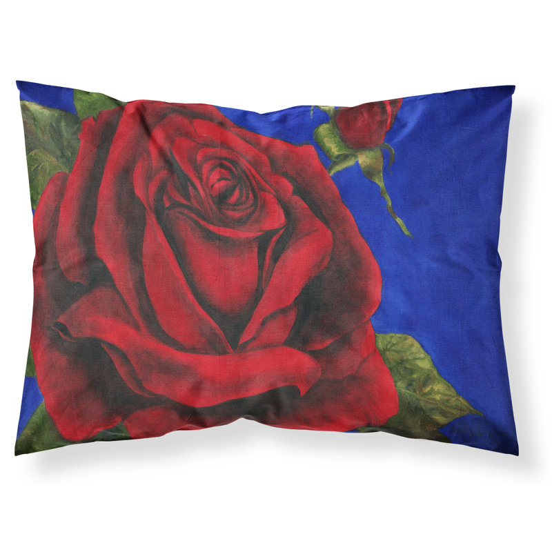 Rose Microfiber Floral