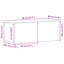 TV Cabinet Set 5 Pcs 100 X 30 X 30 Cm Engineered Wood-426074111