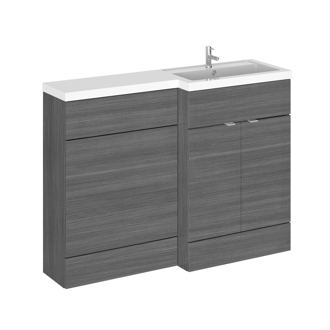 Fusion Fitted Furniture - Avola 3 Piece Toilet & Basin Unit