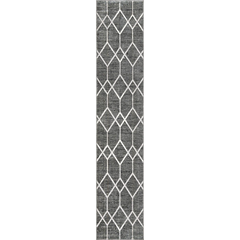 Eshin Abstract Indoor Rug, Runner 2'7" x 13'