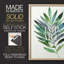 Palm Frond Flow III, reproduction encadrée - bois massif-705617787