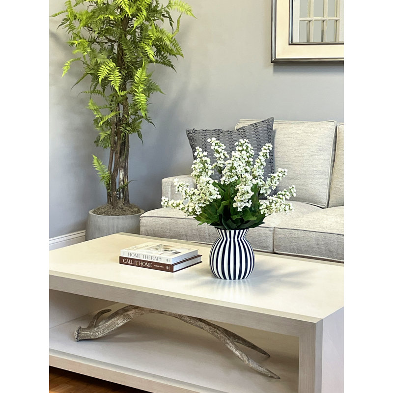 Bouvardia Arranged in Decorative Ceramic Vase
