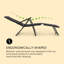 140cm Long Reclining Single Chaise-42115043