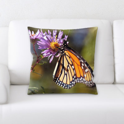 Coussin décoratif papillon