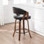 Tabouret de comptoir pivotant Ayala-2129579154