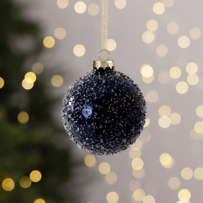 12 Piece Glass Bauble Collection