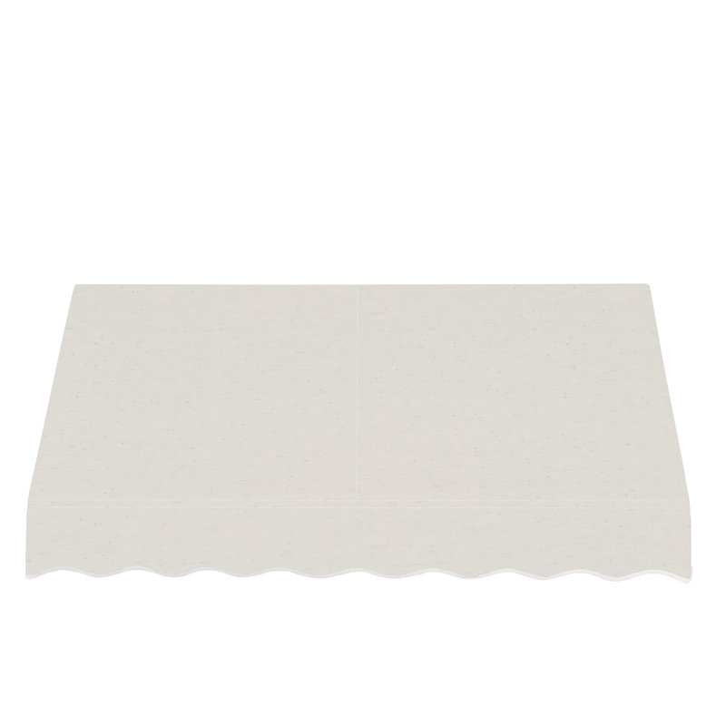 Auvent fixe en tissu acrylique San Francisco Awntech, H 31 po x l 100,5 po x P 24 po, Tweed avoine