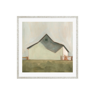 Serene Barn V Painting by Emma Scarvey