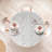 East Urban Home Foliage Fitted Round Tablecloth Multicolor-1157789703