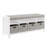 Banc de rangement avec tablettes Martha Stewart-53581664
