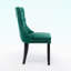 Chaise d'appoint en velours capitonné Hamayal-81677309-81677303