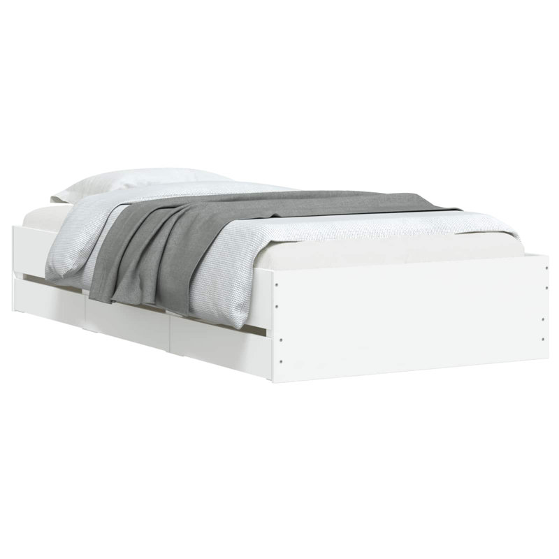 Bed Frame, White