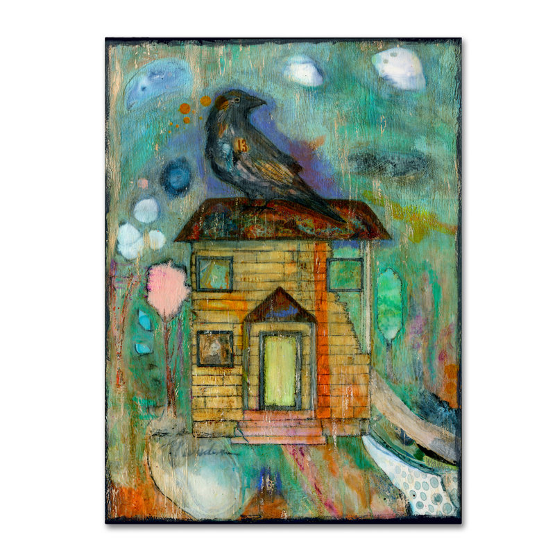 «Still debout» de Berkley, reproduction sur toile tendue, H 19 po x l 14 po x P 2 po